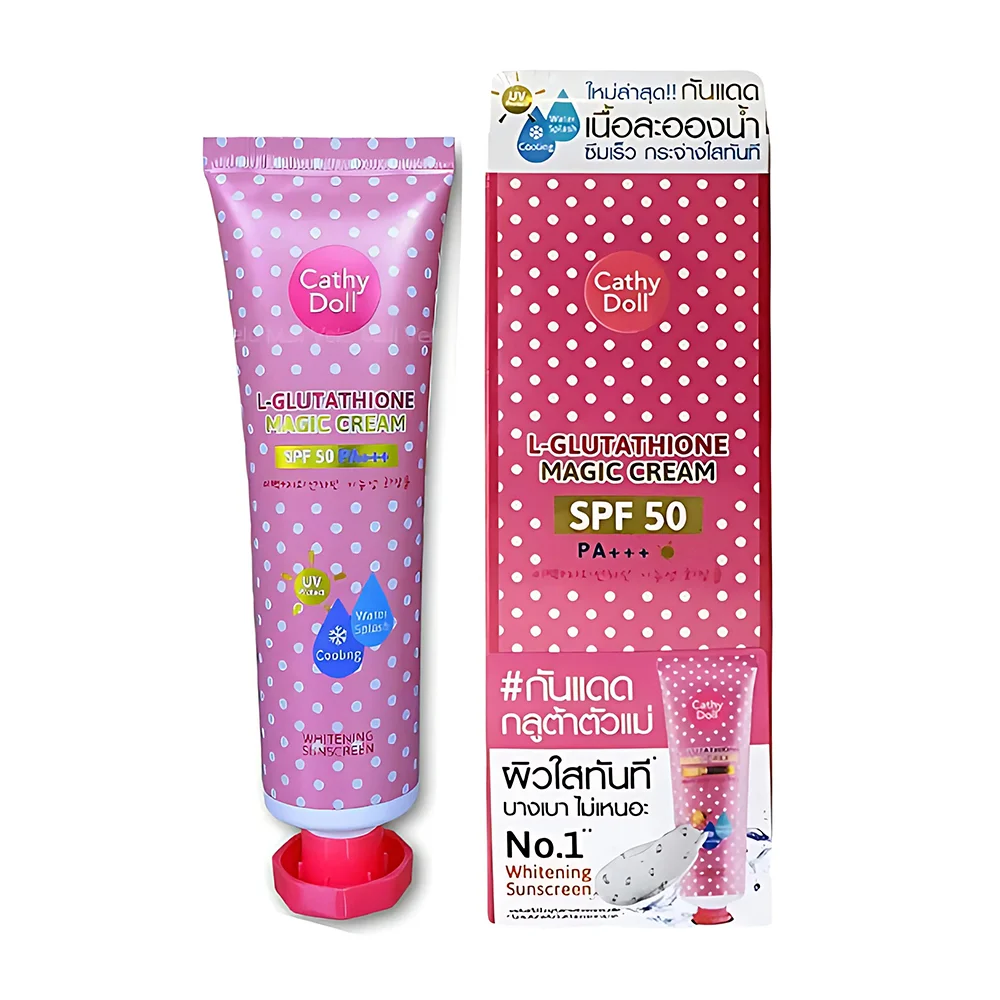 Cathy Doll SPF50 PA+++ Whitening Sunscreen Cream 60ml — OG Carecraft luxury skincare