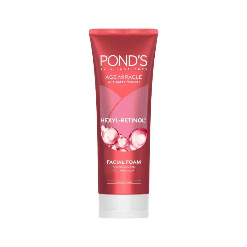 Pond's Age Miracle Ultimate Youth Facial Foam with Hexyl-Retino 90ml — OG Carecraft luxury skincare