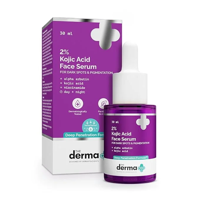 The Derma Co 2% Kojic Acid Face Serum (30ml) — OG Carecraft luxury skincare